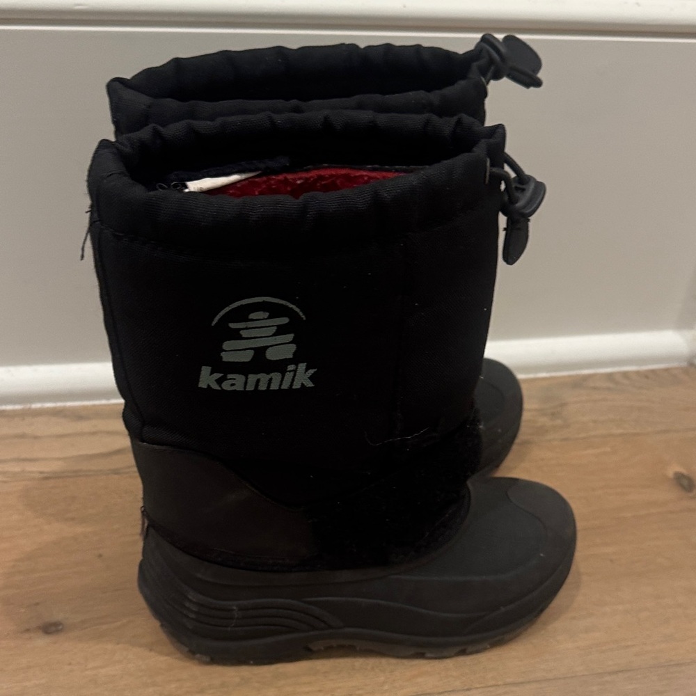 Kamik Kids Black Snow Boots